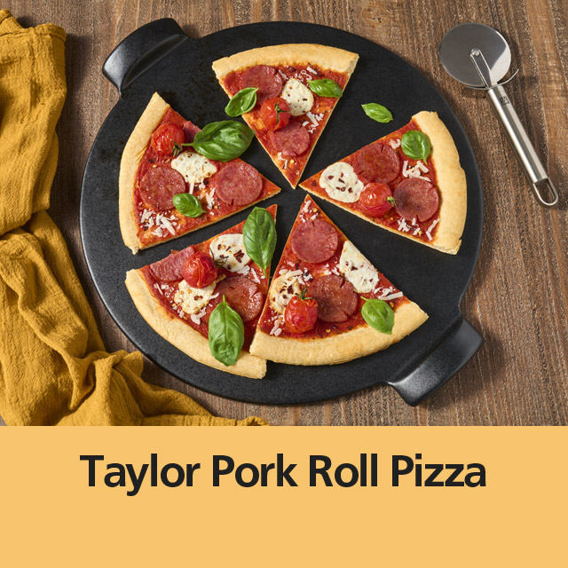 Taylor Pork Roll Pizza