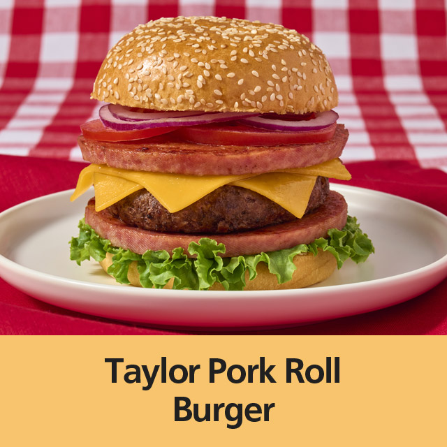 Taylor Pork Roll Burger