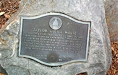 Taylor Opera House marker